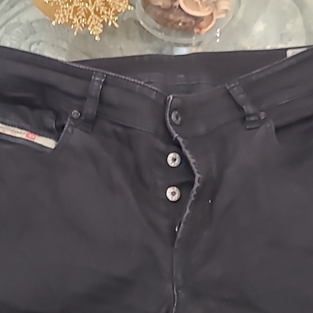 Diesel Men’s Black Slim Jeans - Picture 6 of 11